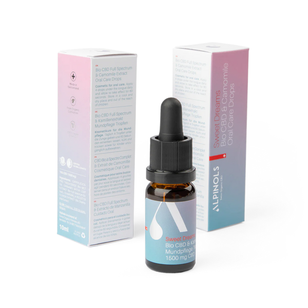 CBD-oil (15%) with camomile extract, Full Spectrum, 10ml